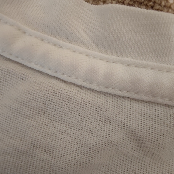 VS PINK Bling Campus Short Sleeve T-Shirt w Sequins & Glitter Decal, M - Picture 6 of 10